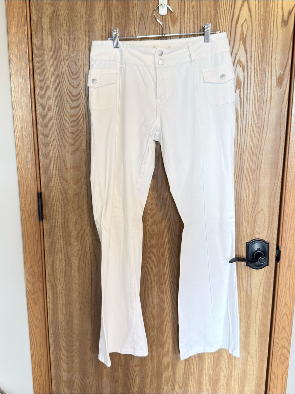 Altar'd State White Flare Jeans